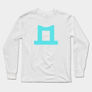 Mirrored Puzzle Design (1) Long Sleeve T-Shirt